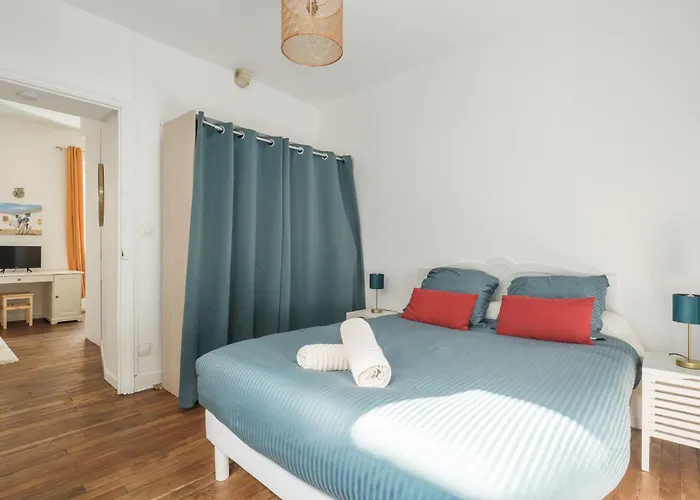 Nid Douillet En Duplex Proche Centre-ville & Tram 아파트 낭트